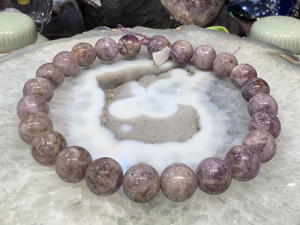 Beautiful Natural Amethyst Round Gemstone Beads - 18mm