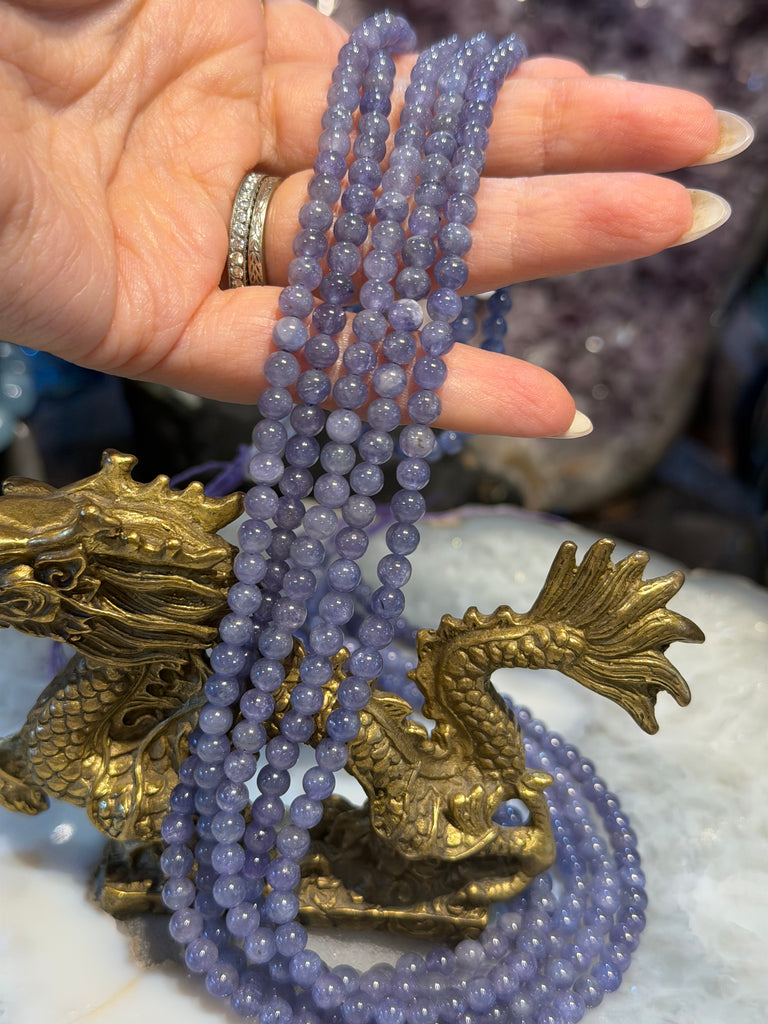 Superb Tanzanite 4mm gemstones