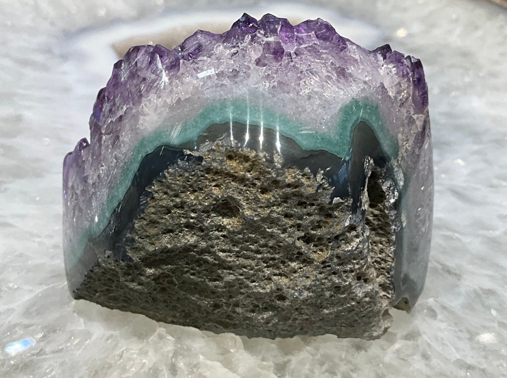 Stunning Natural Uruguay Deep Purple Amethyst Mineral Specimen #4