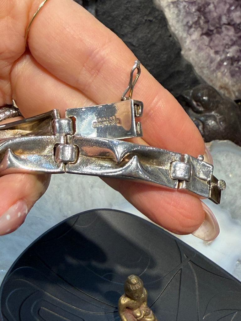 Vintage Lapponia sterling silver bracelet Finland