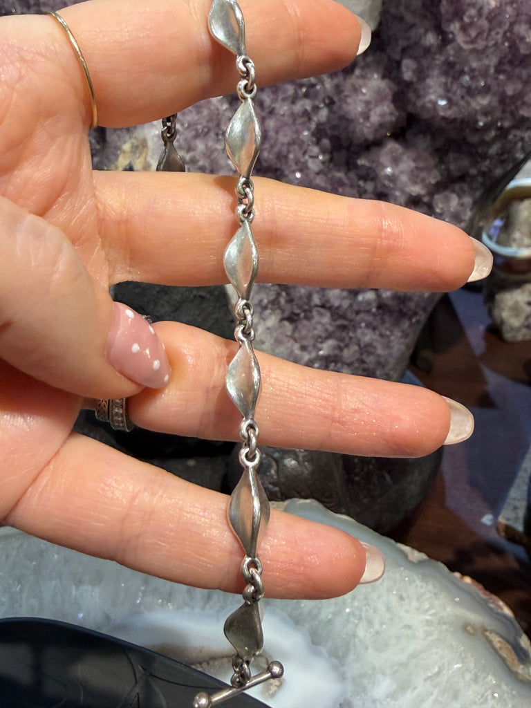 Superb vintage georg Jensen Sterling bracelet Denmark
