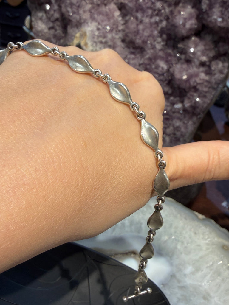 Superb vintage georg Jensen Sterling bracelet Denmark