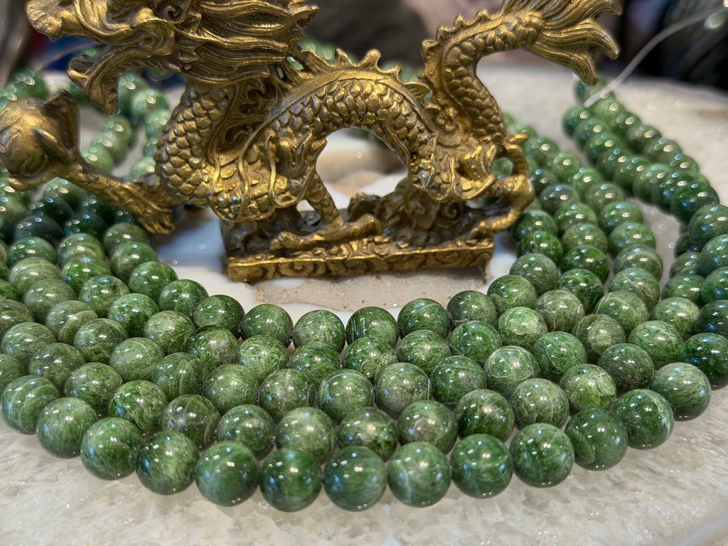 Chrome diopside 10mm gemstone