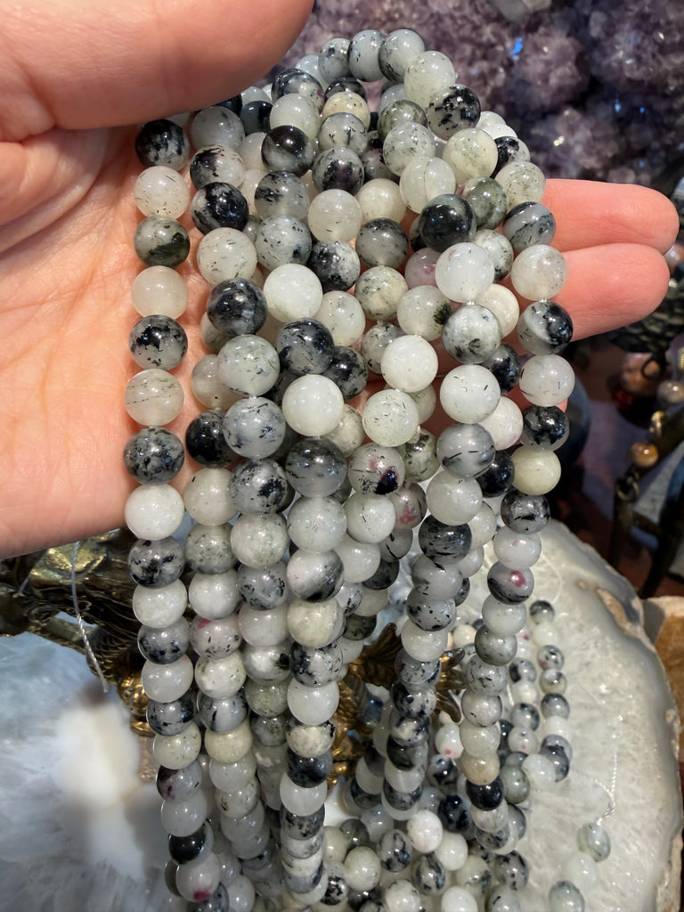 Superb Eudialyte Nora karr 8mm gemstone beads