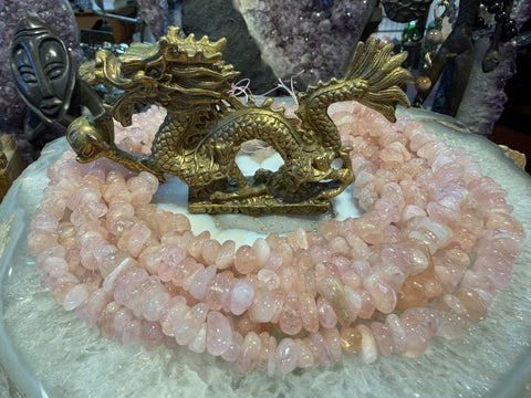 Morganite nugget 8-12mm gemstone beads