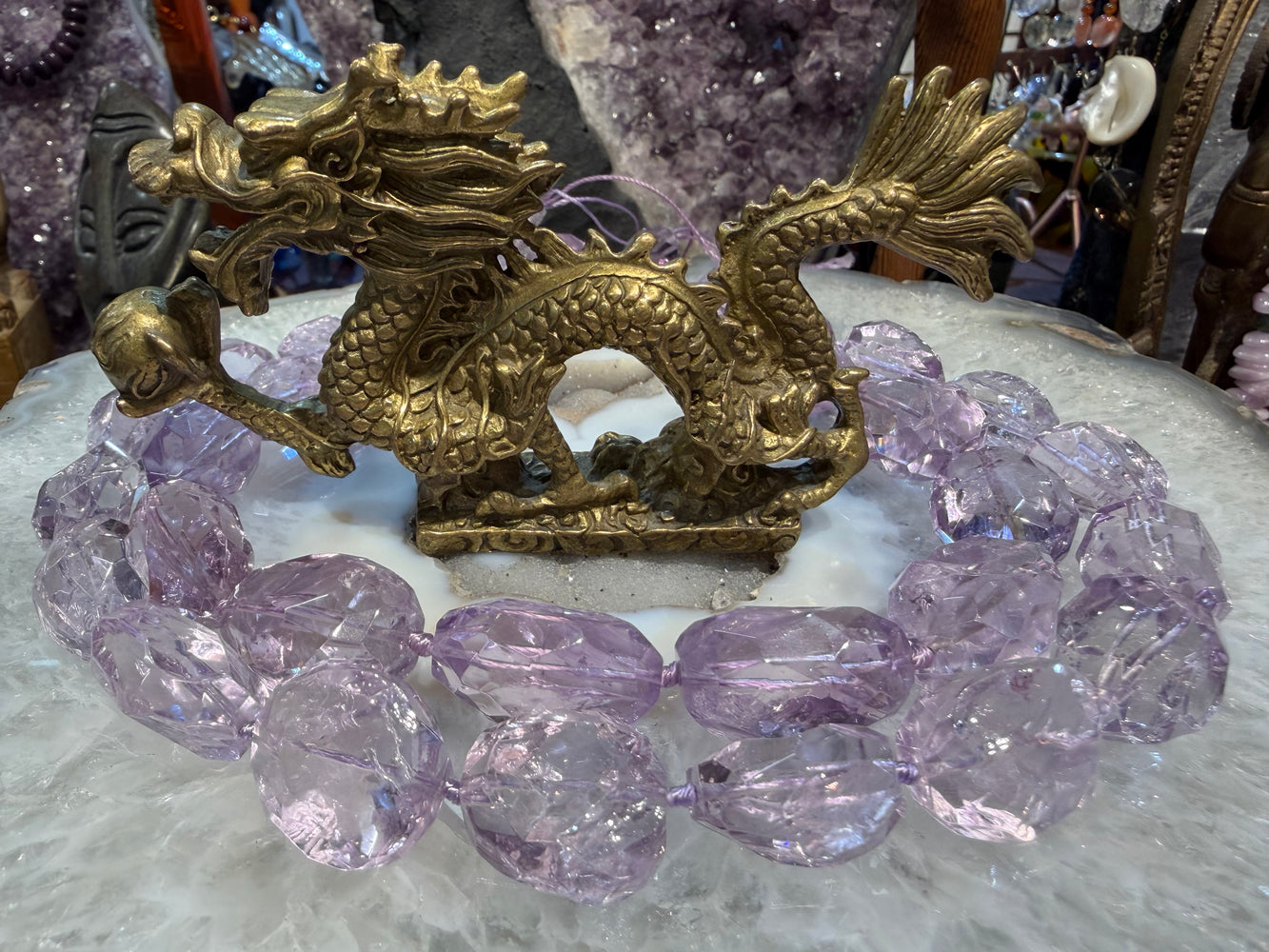 Beautiful amethyst chisel cut 22-30mm gemstones