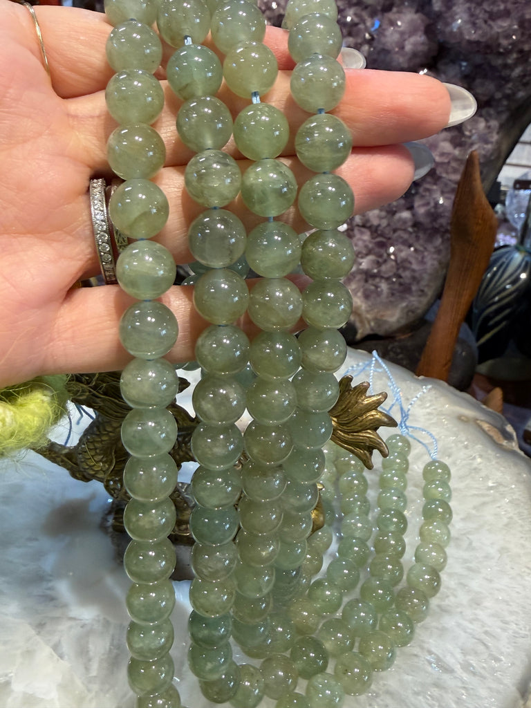 Stunning Green aquamarine 10mm gemstone