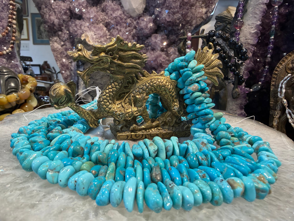 Superb Campitos turquoise 7-15mm gemstone