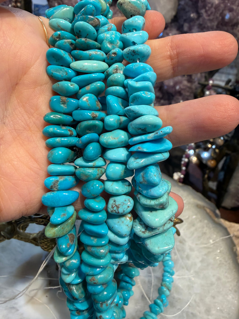 Superb Campitos turquoise 7-15mm gemstone