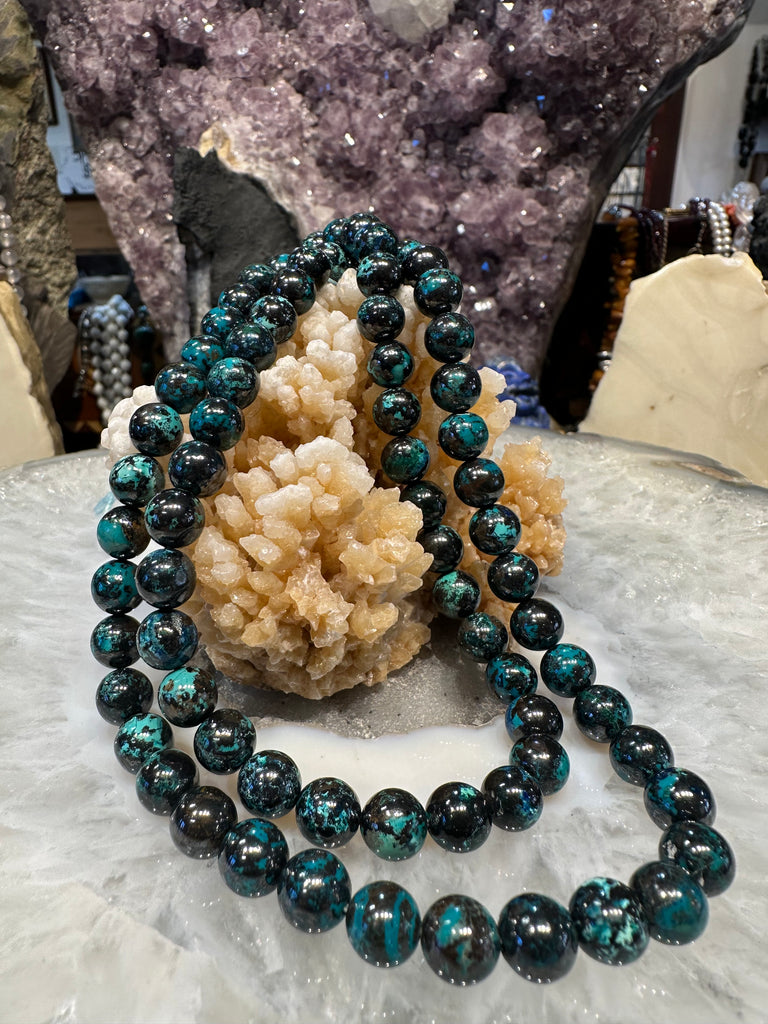 Beautiful Shattuckite 8mm gemstones beads