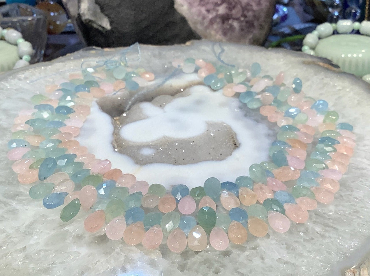 Aquamarine & Morganite