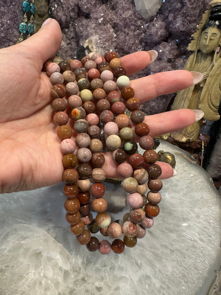 Royal Imperial jasper 9mm gemstones