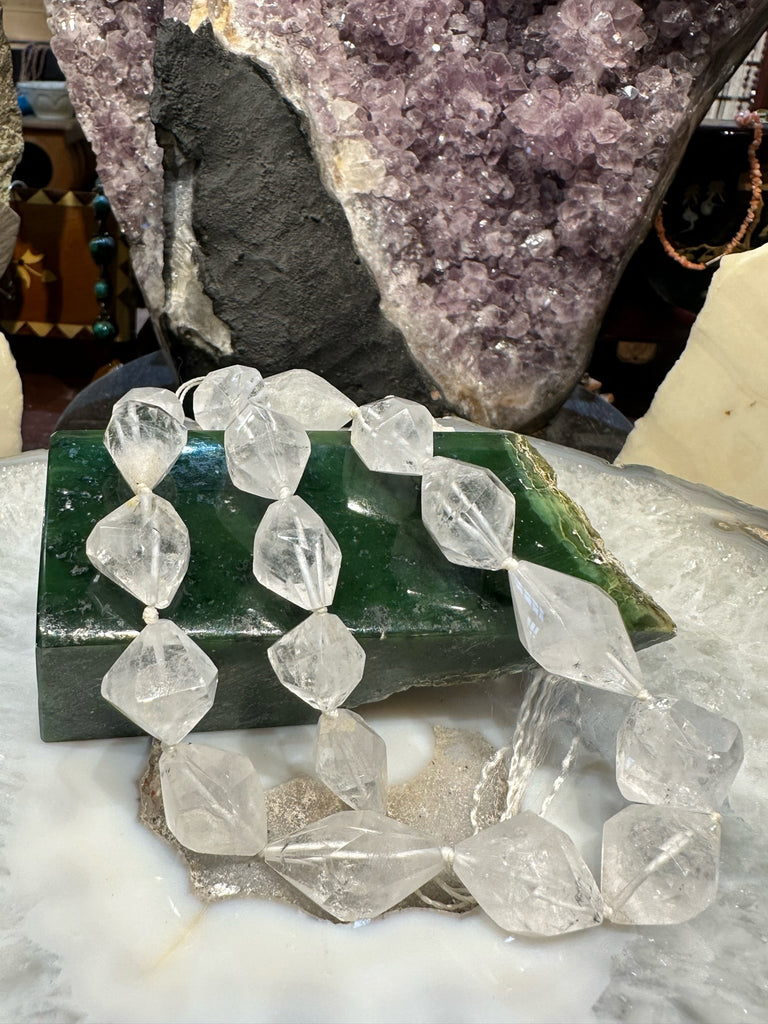 Rare One of A Kind Hollandite star Quartz faceted gemstone Beads
