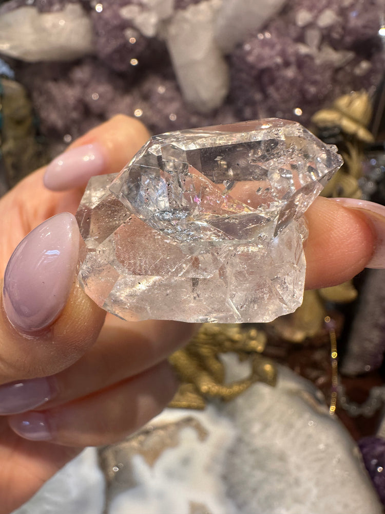 Superb Herkimer Diamond quartz cluster 20g