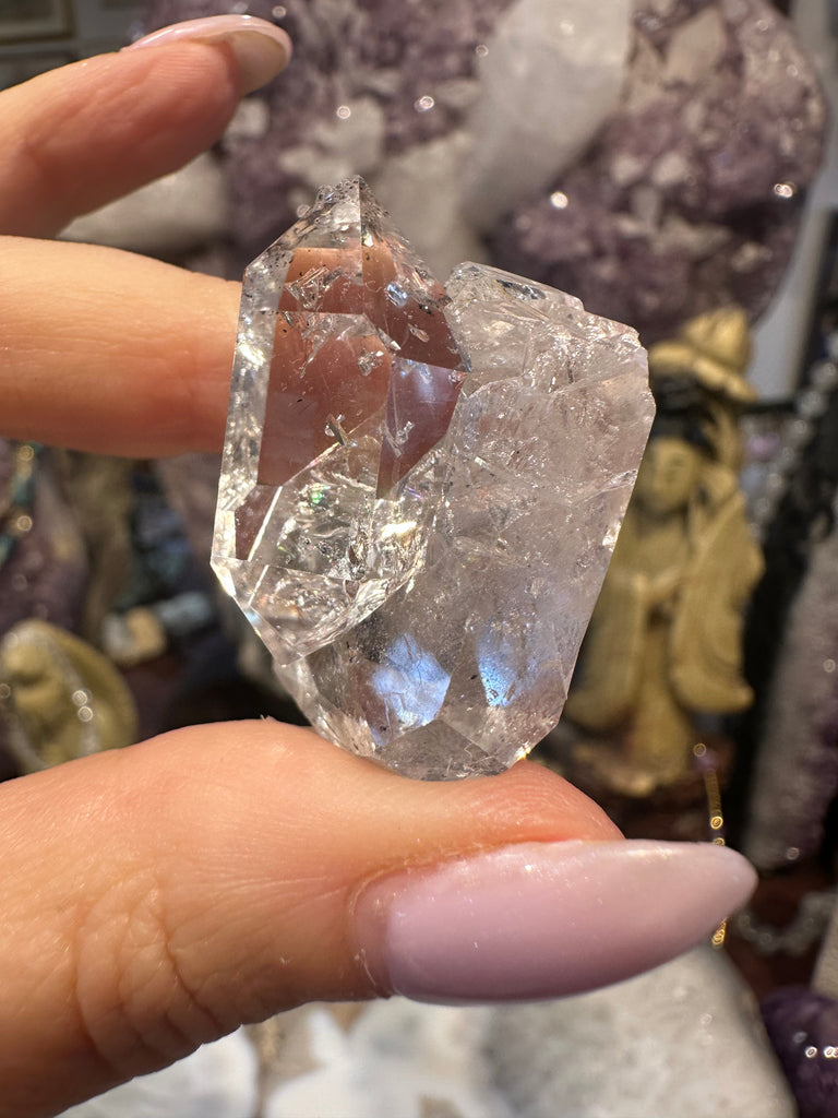 Superb Herkimer Diamond quartz cluster 20g
