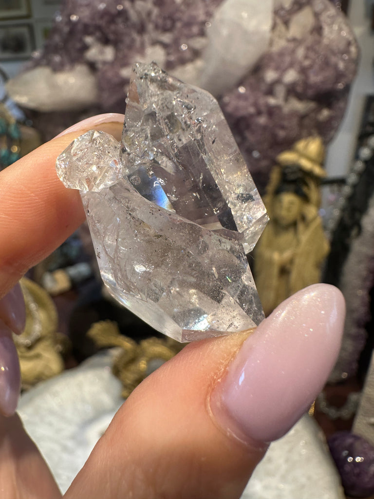 Superb Herkimer Diamond quartz cluster 20g