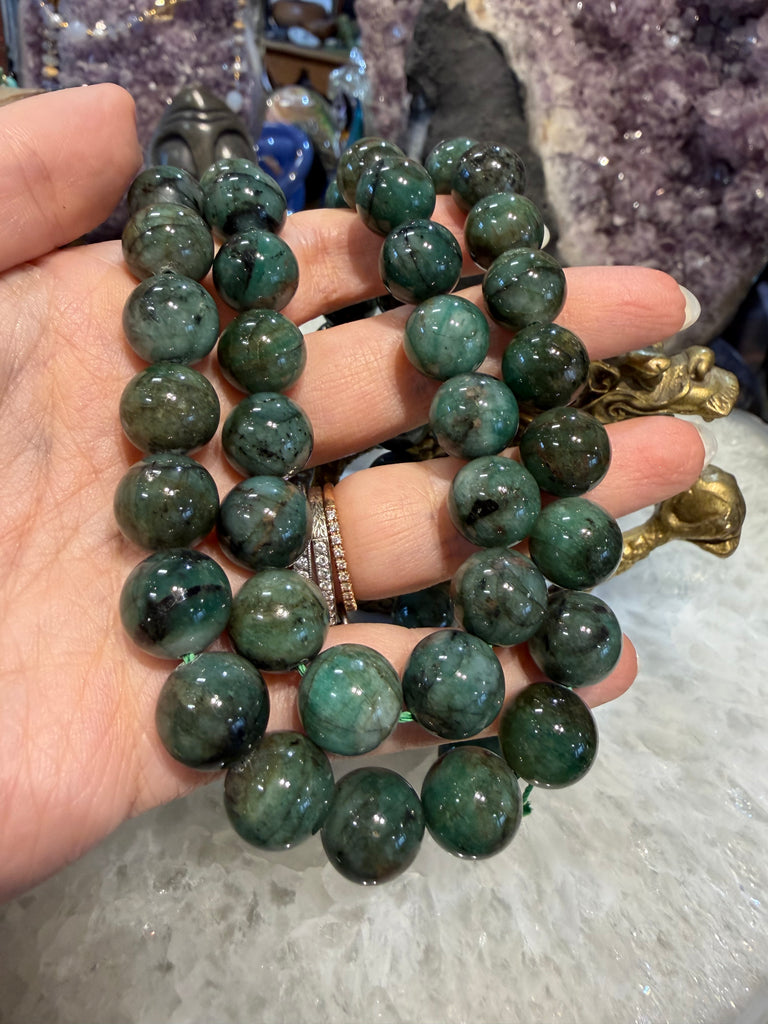 Superb Natural Emerald 12mm gemstones