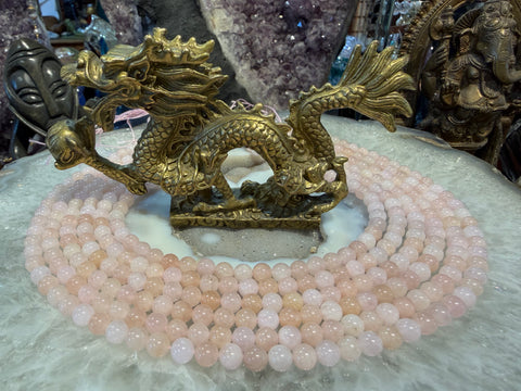 Morganite 6mm beryl gemstones