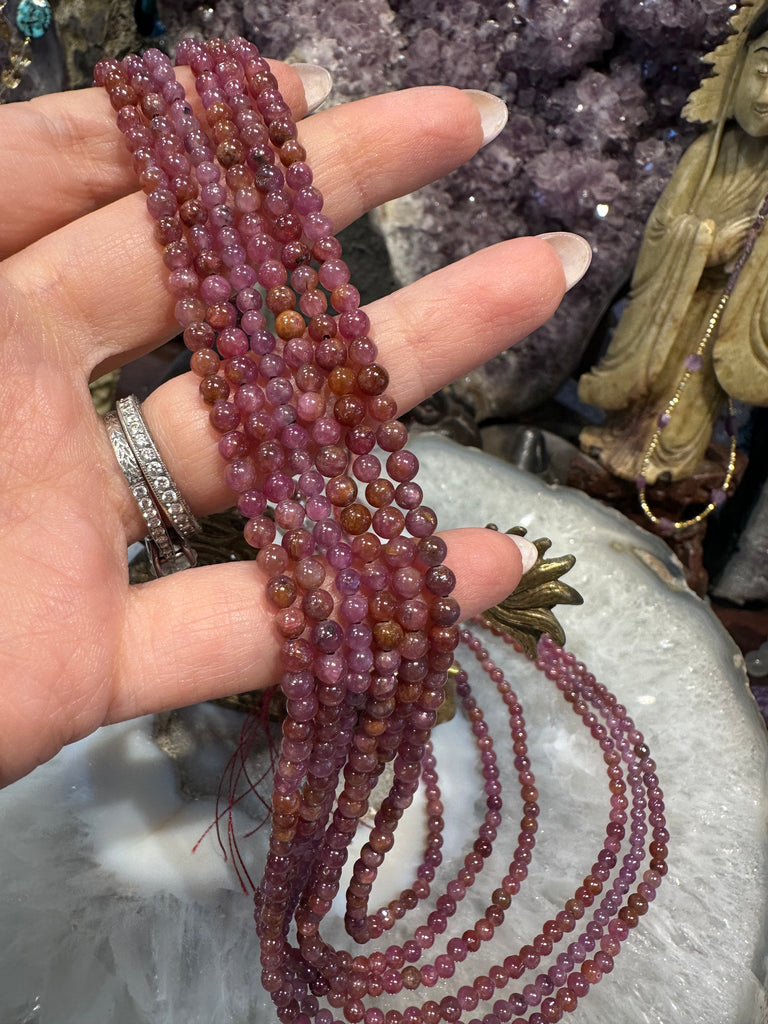 Natural Ruby 3-4mm gemstone