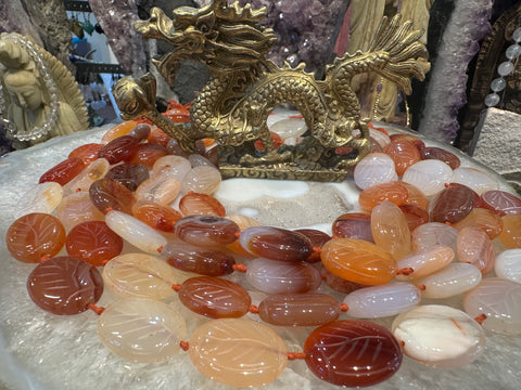 Carnelian oval 20-22mm gemstones