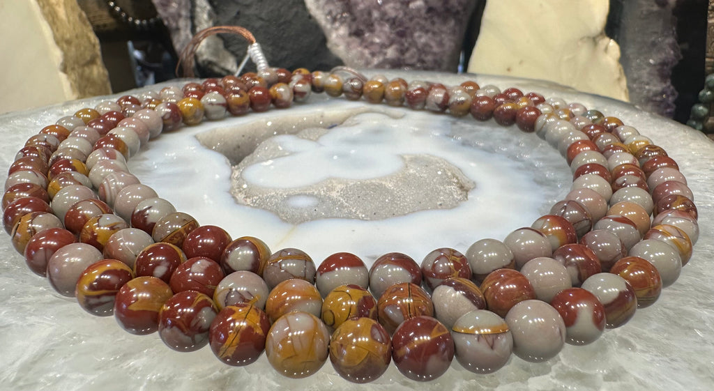 7-8mm Noreena jasper gemstones beads from Australia