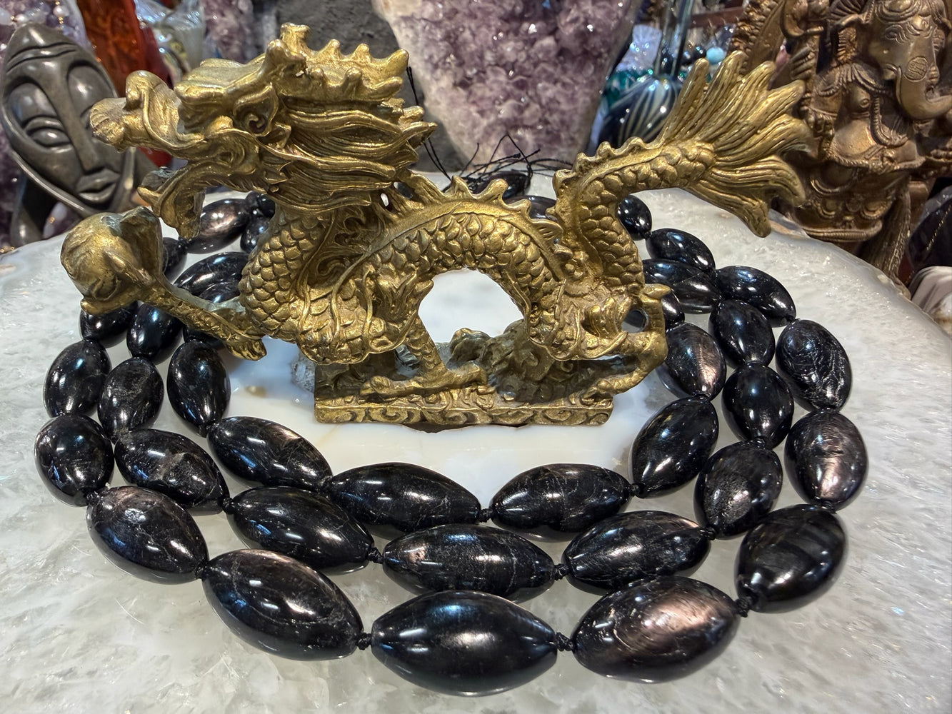 Beautiful Hypersthene Marquis Oval gemstone beads