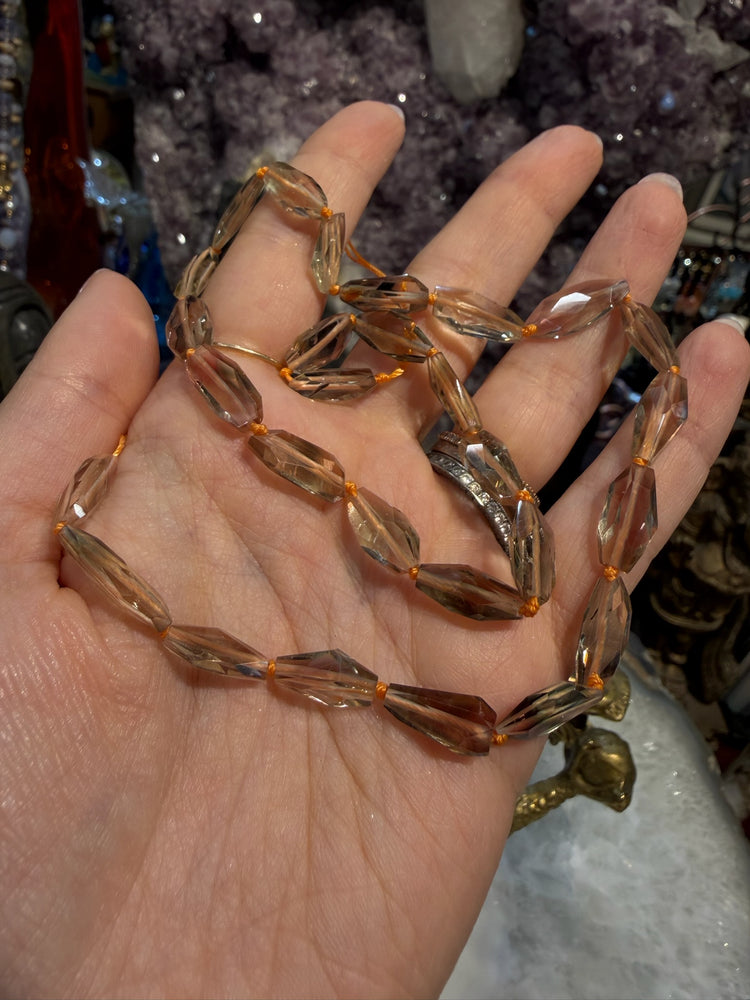Rare Oregon sunstone gem fancy cut faceted gemstone beads