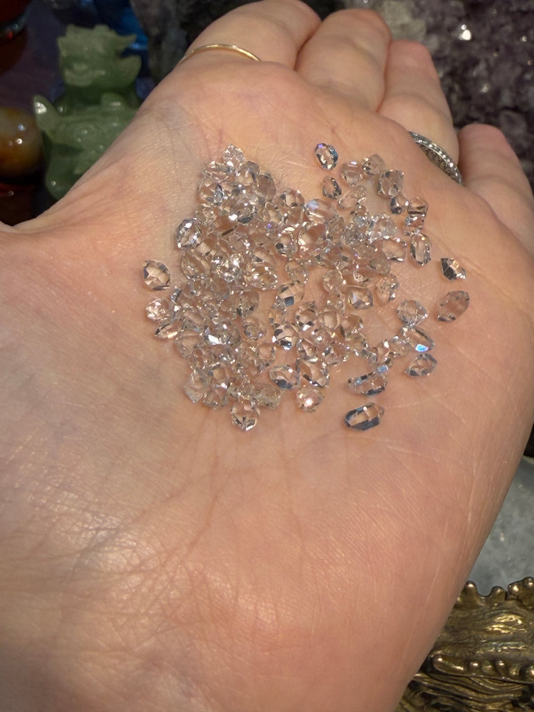 Petit lot de 3 diamants de Herkimer