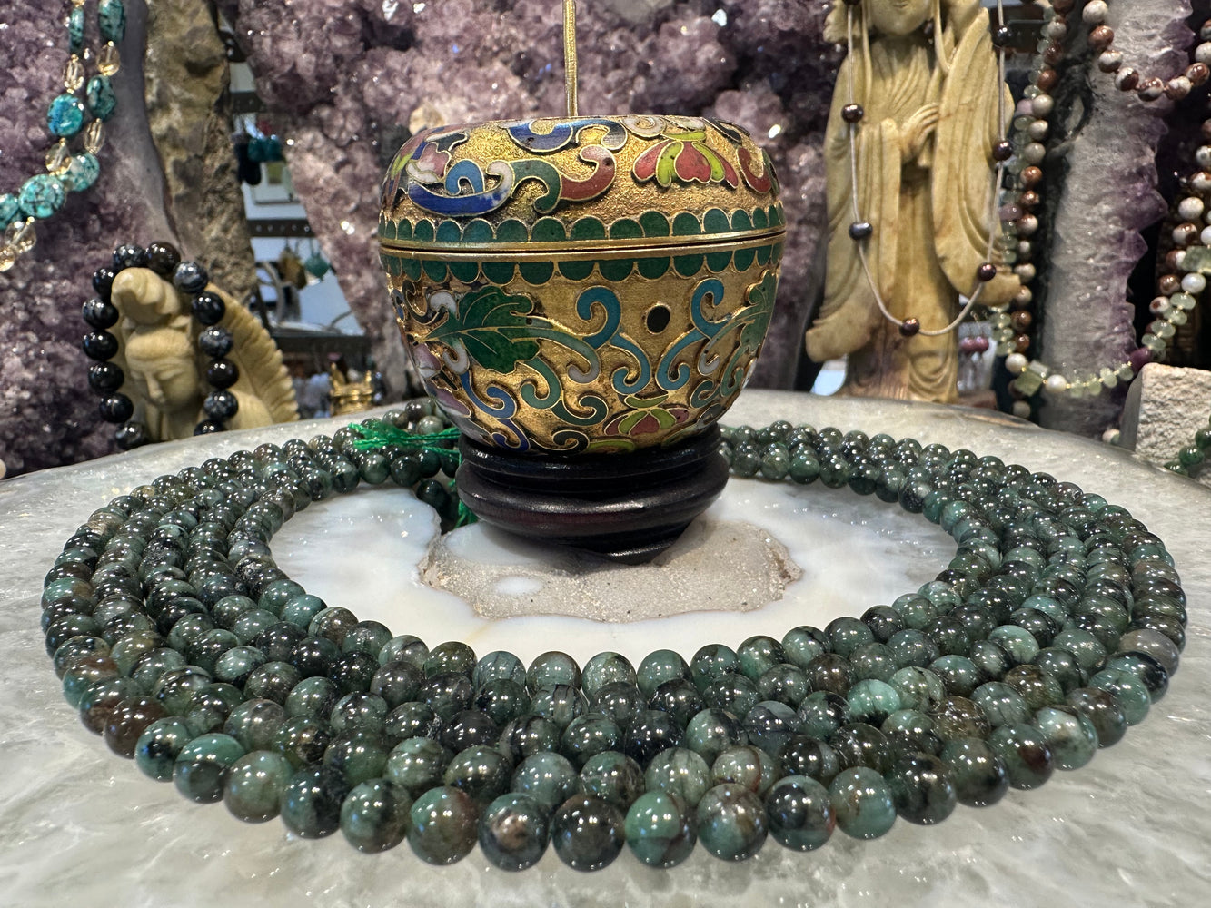 Emerald natural 6mm gemstone