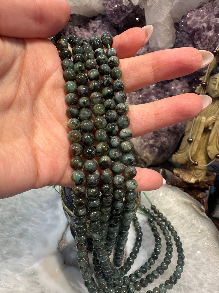 Emerald natural 6mm gemstone
