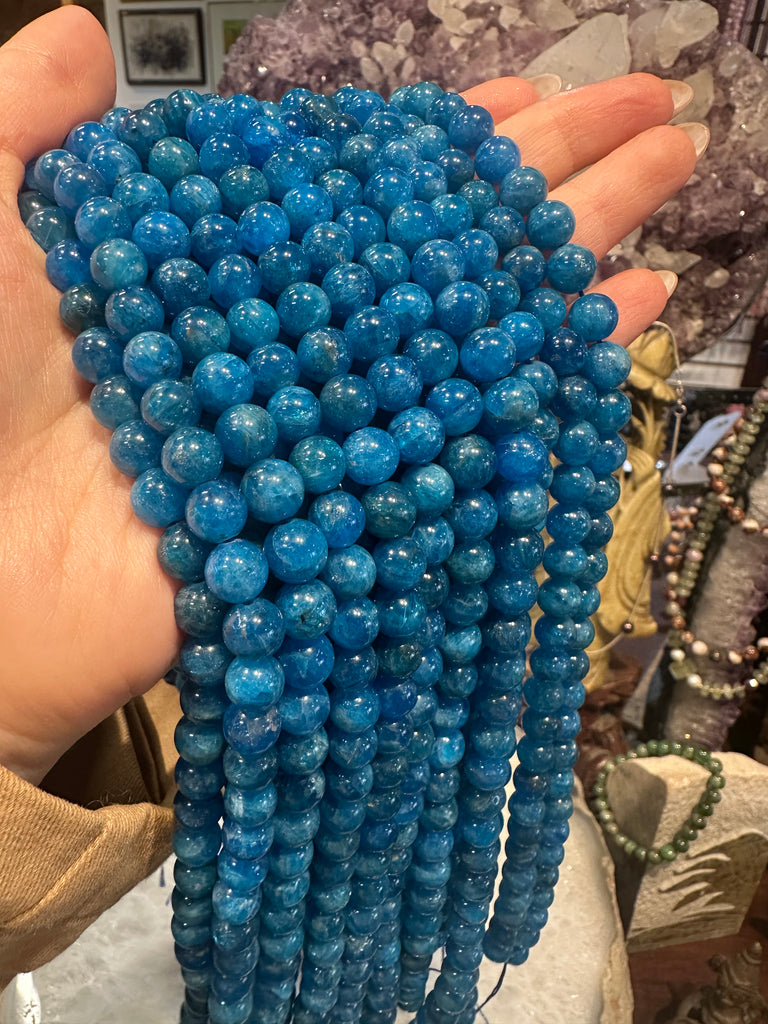 Apatite 8mm gemstones