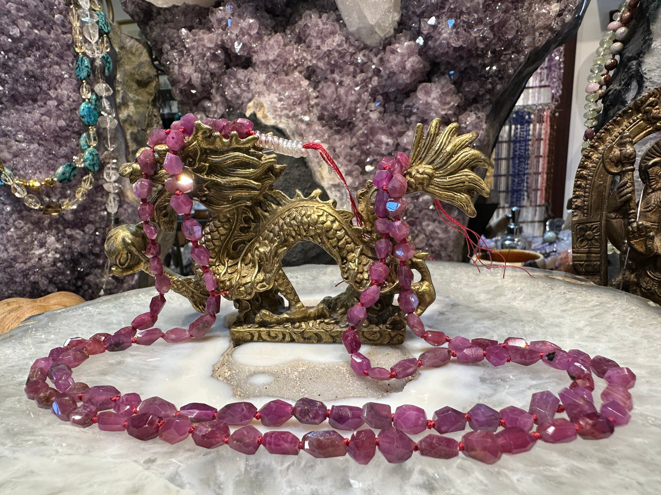 Beautiful Natural Color Ruby faceted 5-10mm cut gemstones beads