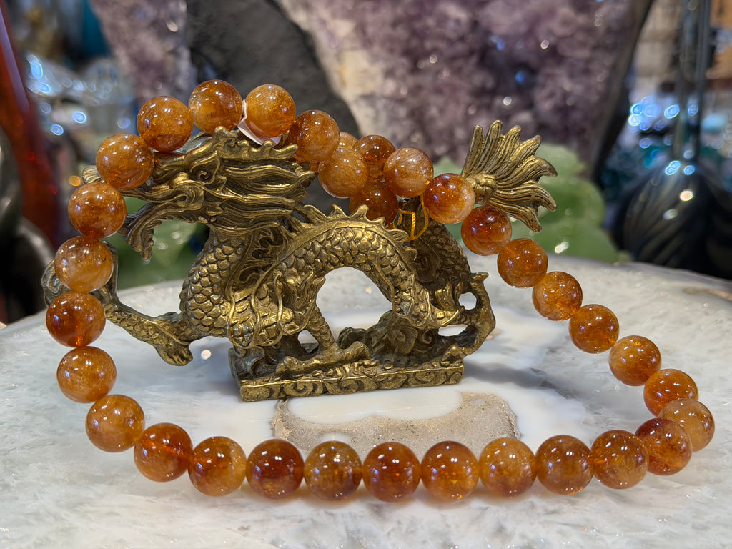 Amazing uraguay citrine deep 12mm gemstone