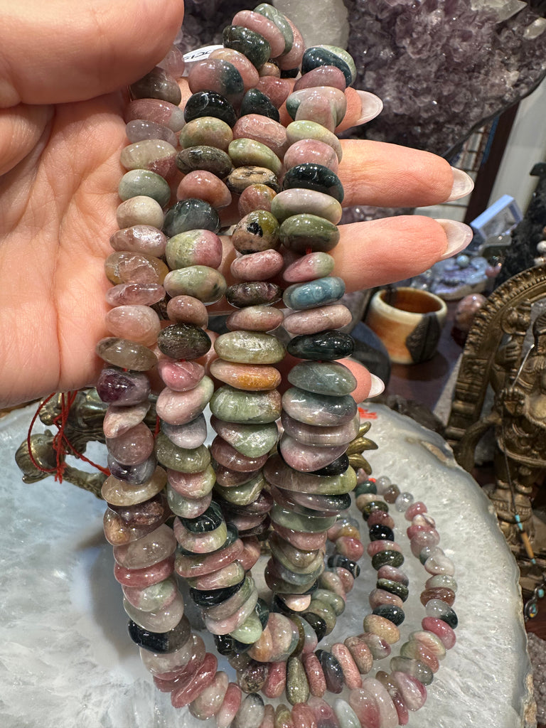 Tourmaline nugget 12-19mm gemstone