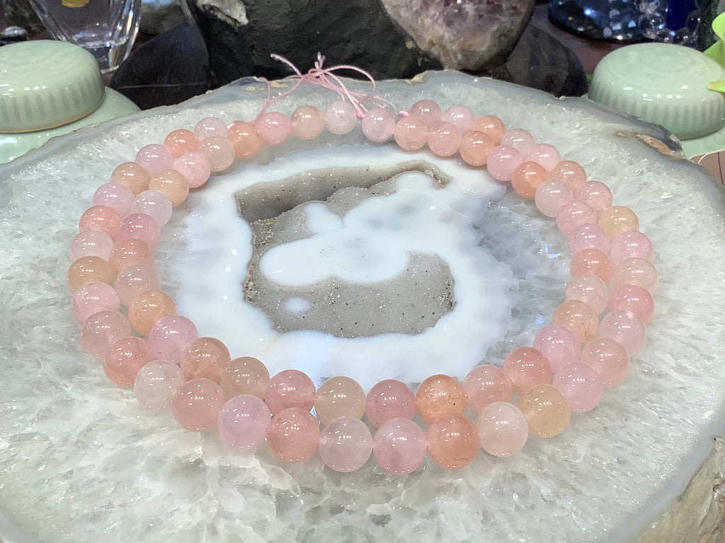 Gorgeous Natural Pink Morganite 12mm gemstones