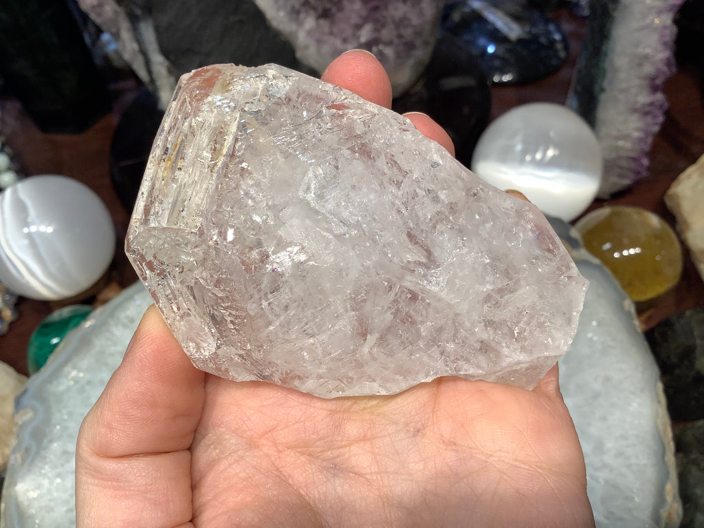 Himalayan faden Quartz gemstone specimen