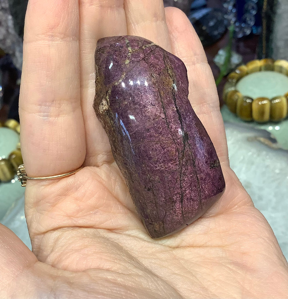 Purpurite Freeform natural gemstone specimen