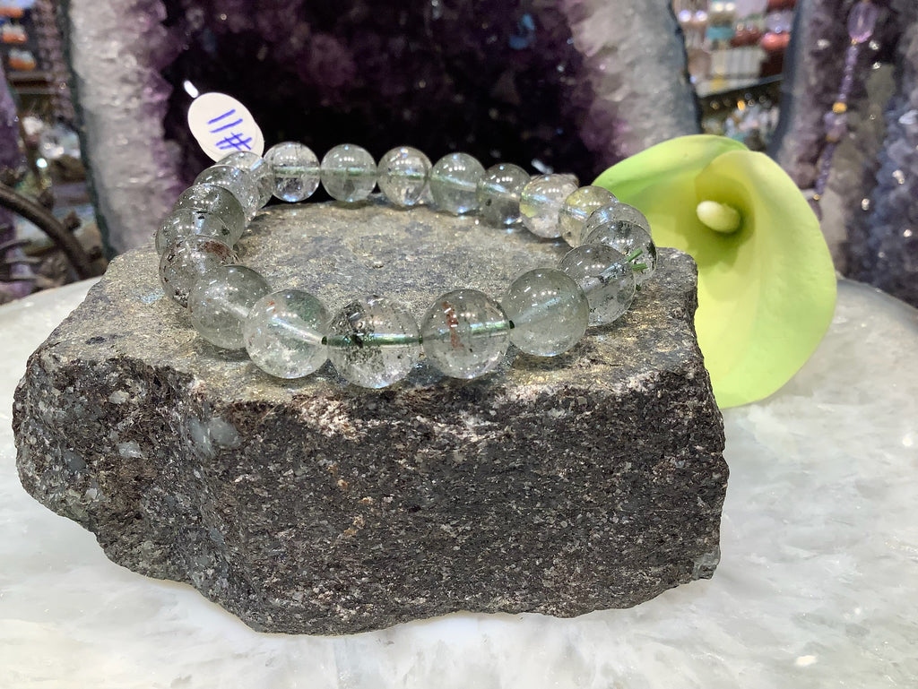 Beautiful Garden Quartz 11mm Gemstone Bracelets #11