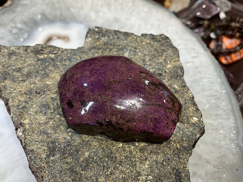 Purpurite Freeform natural gemstone specimen #2