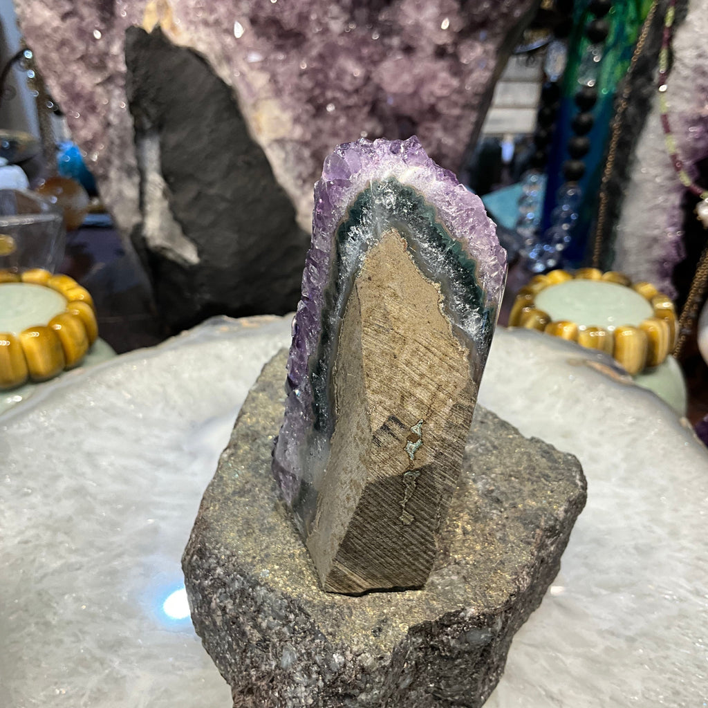 Stunning Natural Uruguay Deep Purple Amethyst Mineral Specimen #3