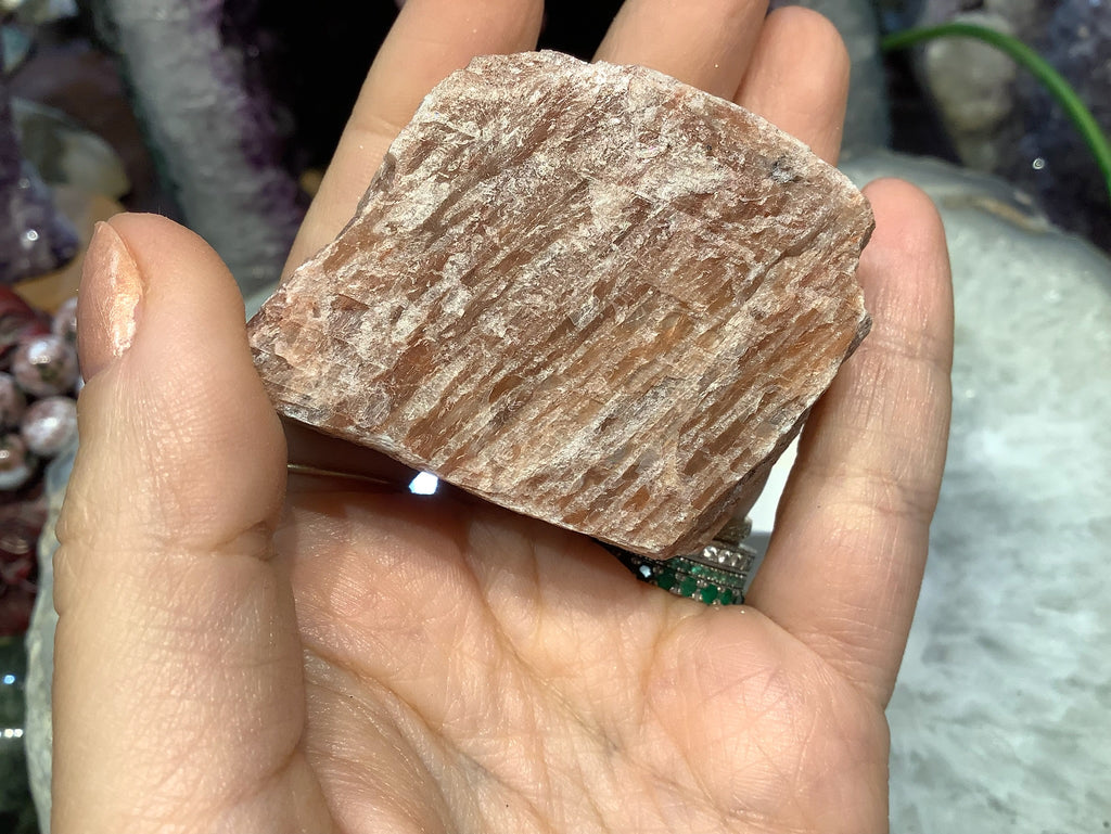Natural Perthite Gemstone Mineral Specimen from Ontario
