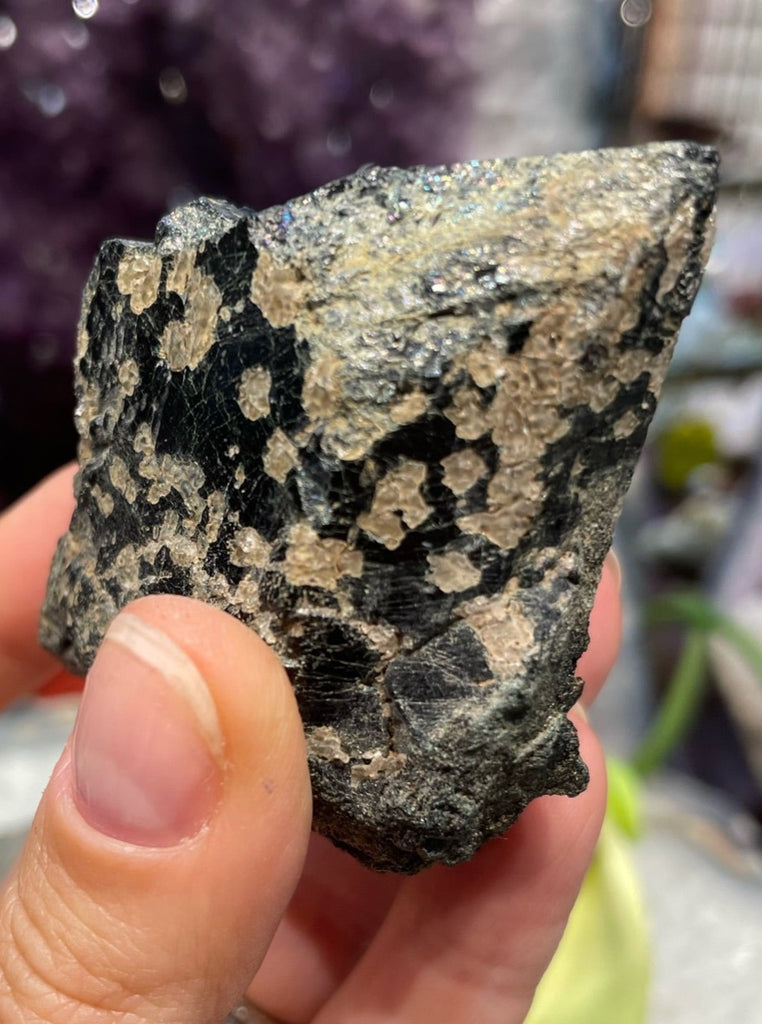 Augite Natural Healing Specimen Natural Geode #3