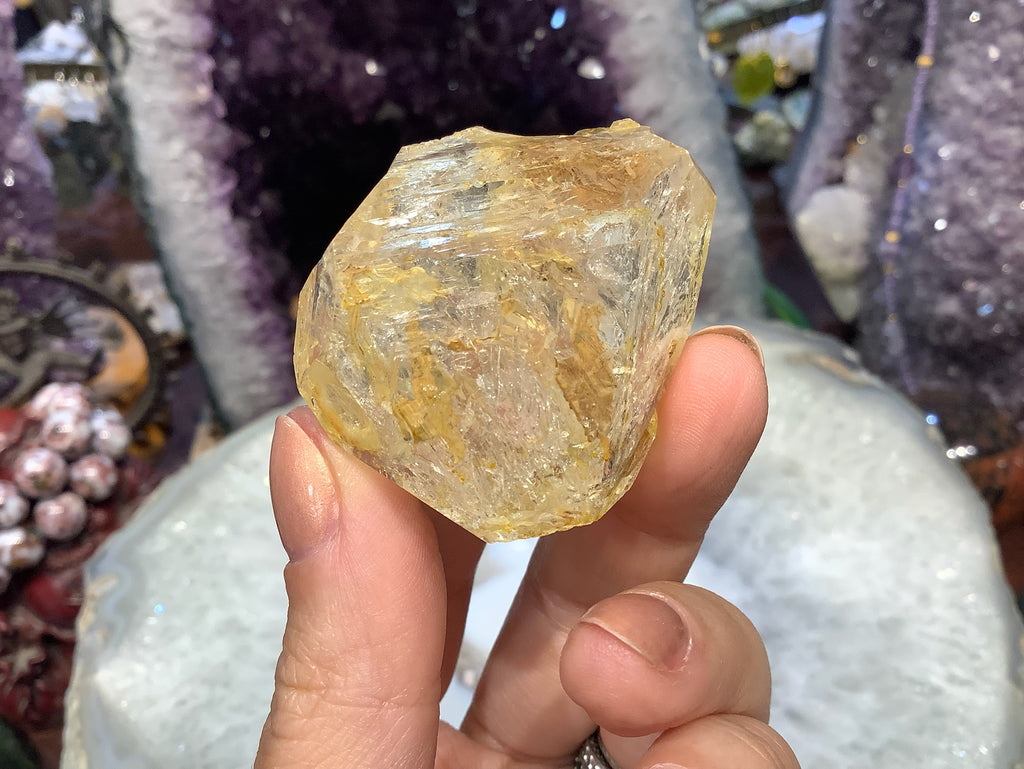 Natural Golden Healer Quartz Mineral Specimen ( 37 grams)