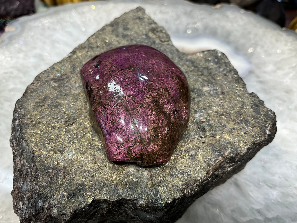 Purpurite Freeform natural gemstone specimen #2