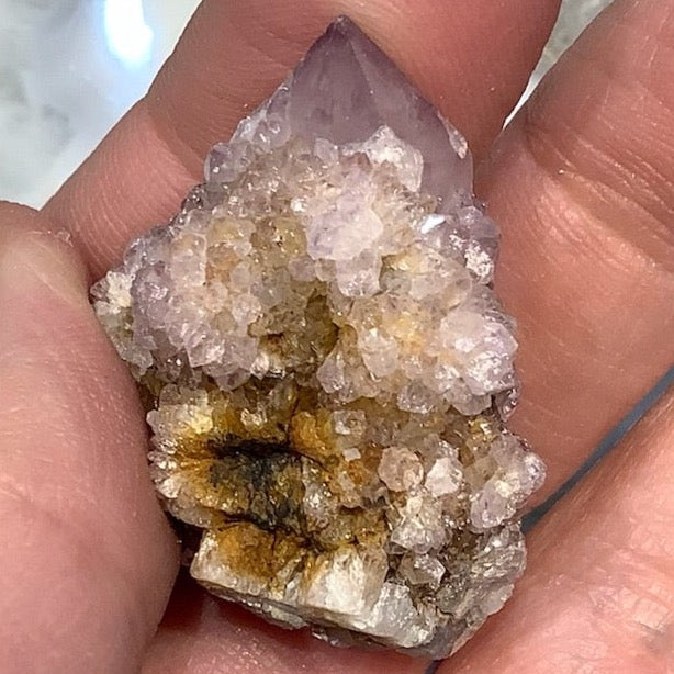 Natural Beautiful Amethyst Spirit Quartz cluster specimen #4