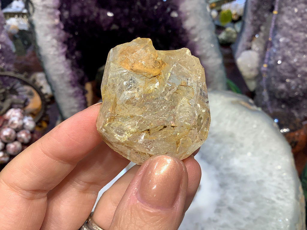Natural Golden Healer Quartz Mineral Specimen ( 37 grams)