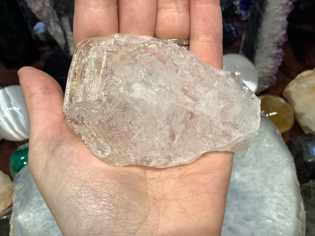 Himalayan faden Quartz gemstone specimen