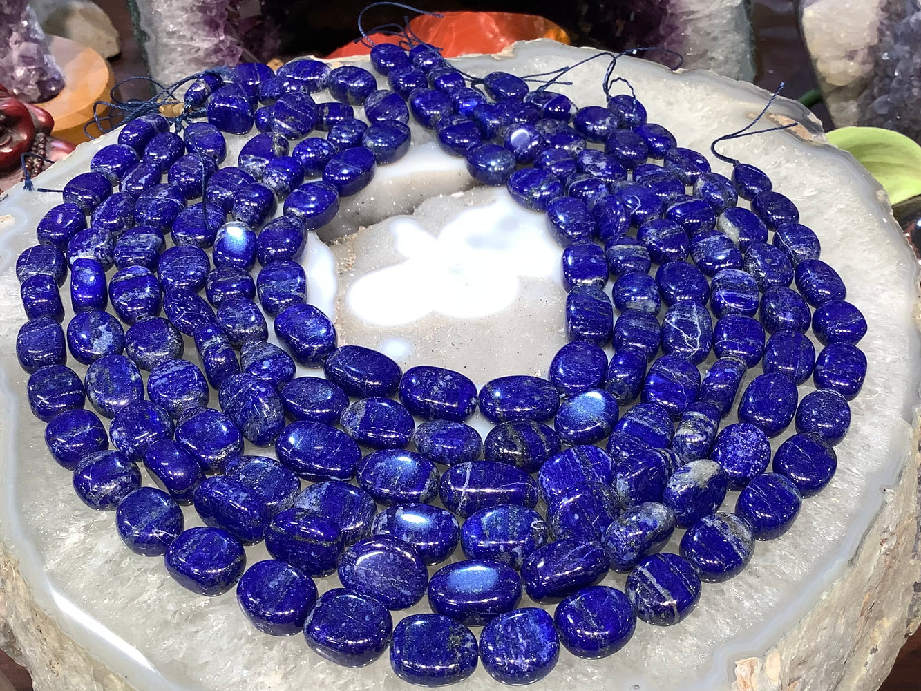 Lapis lazuli 12-17mm  nugget gemstones