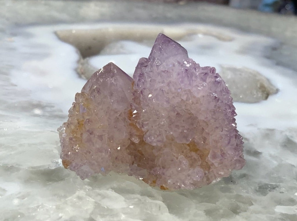 Natural Beautiful Amethyst Spirit Quartz cluster specimen #2