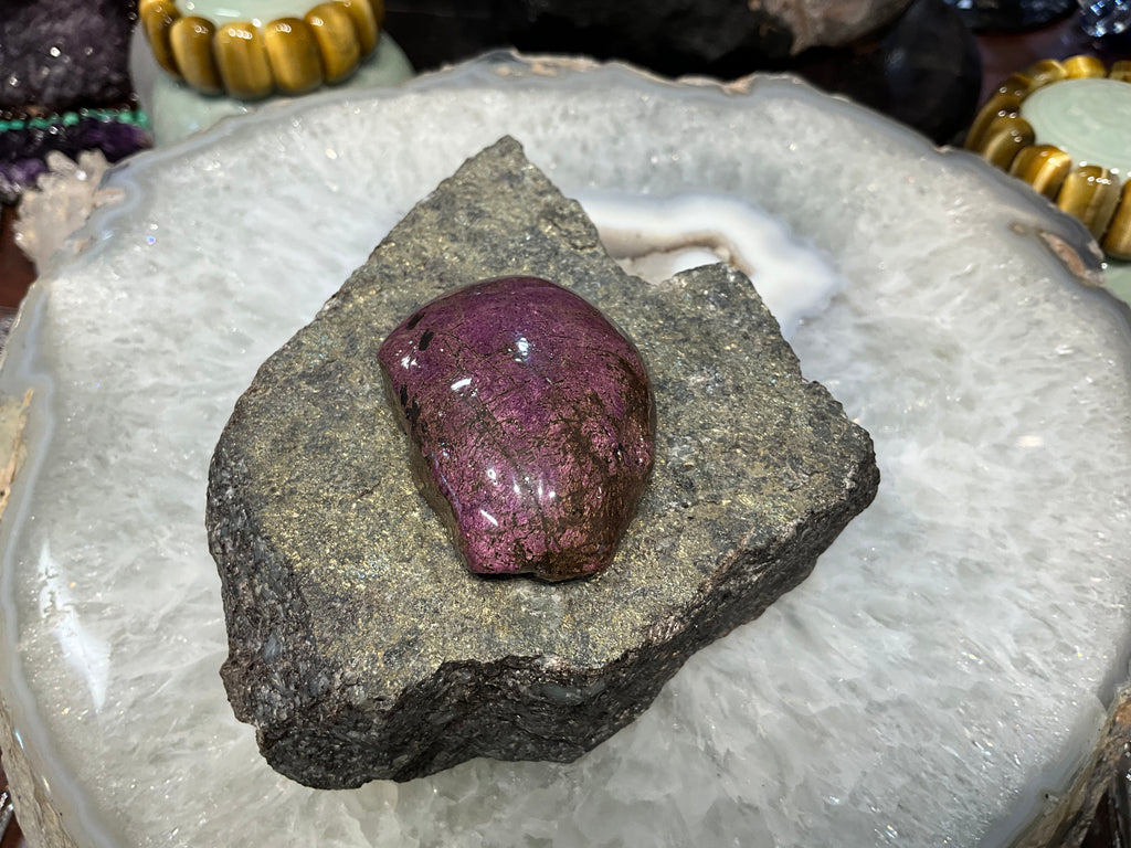 Purpurite Freeform natural gemstone specimen #2